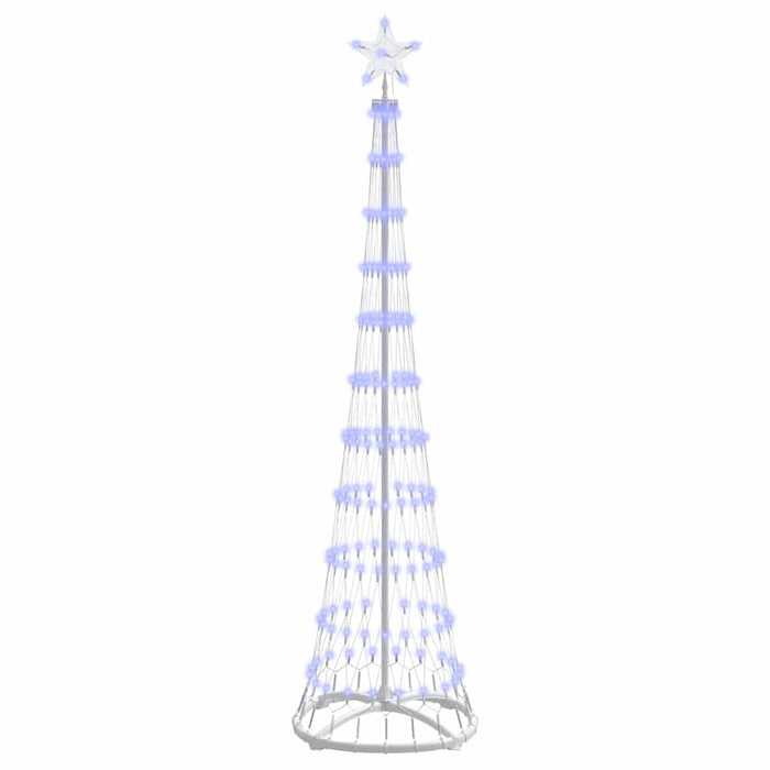 Brad de Crăciun LED albastru 138.5 x 138.5 x 399 cm Metal - WALTI WALTI