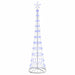 Brad de Crăciun LED albastru 138.5 x 138.5 x 399 cm Metal - WALTI WALTI