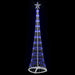 Brad de Crăciun LED albastru 138.5 x 138.5 x 399 cm Metal - WALTI WALTI