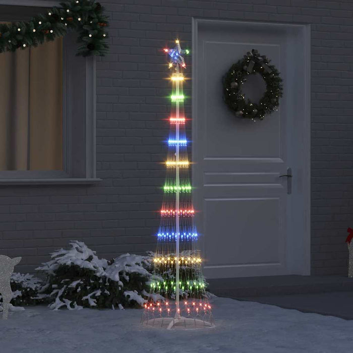 Brad de Crăciun LED Multicolour 138.5 x 138.5 x 399 cm Metal - WALTI WALTI