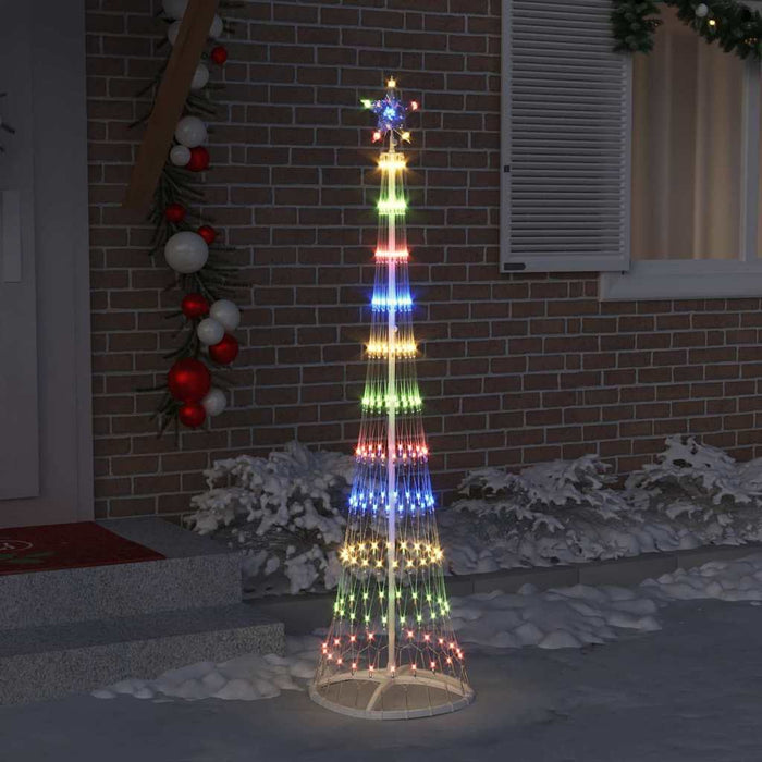 Brad de Crăciun LED Multicolour 138.5 x 138.5 x 399 cm Metal - WALTI WALTI