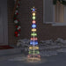 Brad de Crăciun LED Multicolour 138.5 x 138.5 x 399 cm Metal - WALTI WALTI