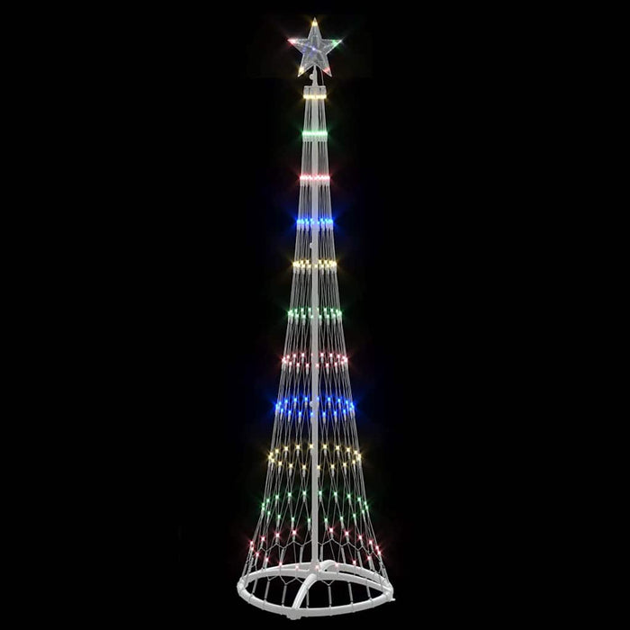 Brad de Crăciun LED Multicolour 138.5 x 138.5 x 399 cm Metal - WALTI WALTI