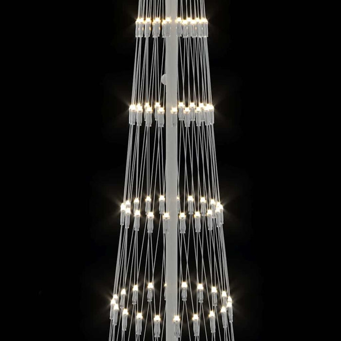 Brad de Crăciun LED Alb cald 138.5 x 138.5 x 399 cm Metal - WALTI WALTI