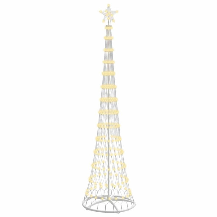 Brad de Crăciun LED Alb cald 138.5 x 138.5 x 399 cm Metal - WALTI WALTI