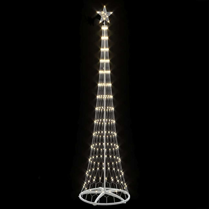 Brad de Crăciun LED Alb cald 138.5 x 138.5 x 399 cm Metal - WALTI WALTI