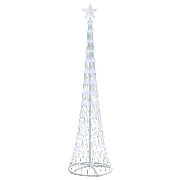 Brad de Crăciun LED Alb rece 138.5 x 138.5 x 399 cm Metal - WALTI WALTI