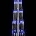 Brad de Crăciun LED albastru 138.5 x 138.5 x 399 cm Metal - WALTI WALTI