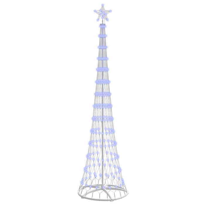 Brad de Crăciun LED albastru 138.5 x 138.5 x 399 cm Metal - WALTI WALTI