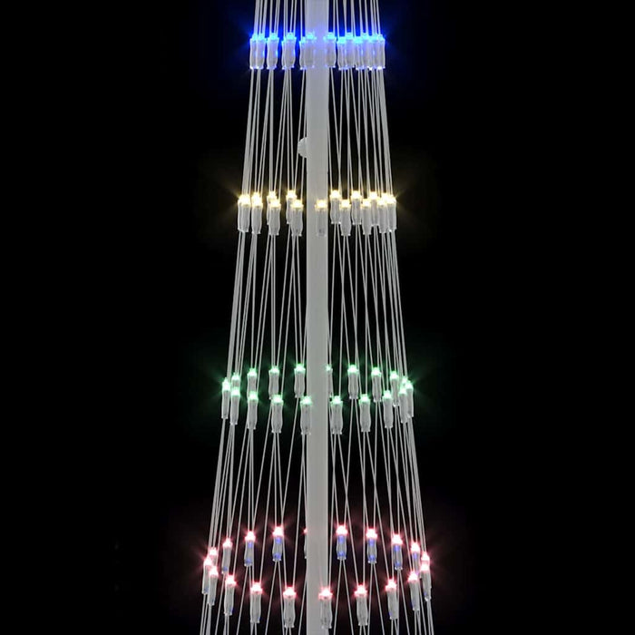 Brad de Crăciun LED Multicolour 138.5 x 138.5 x 399 cm Metal - WALTI WALTI