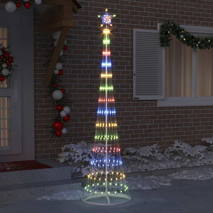Brad de Crăciun LED Multicolour 138.5 x 138.5 x 399 cm Metal - WALTI WALTI