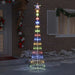 Brad de Crăciun LED Multicolour 138.5 x 138.5 x 399 cm Metal - WALTI WALTI