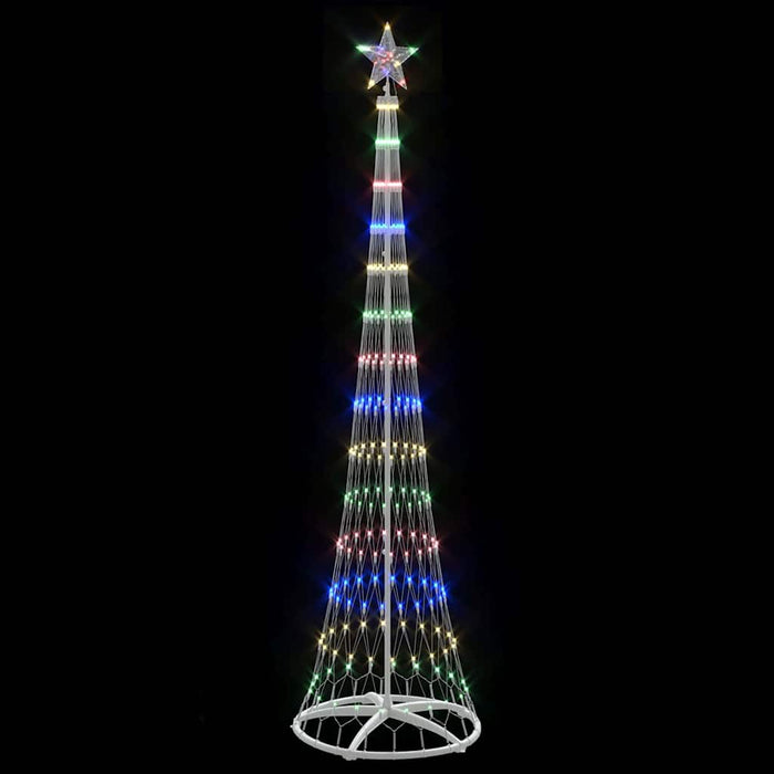 Brad de Crăciun LED Multicolour 138.5 x 138.5 x 399 cm Metal - WALTI WALTI
