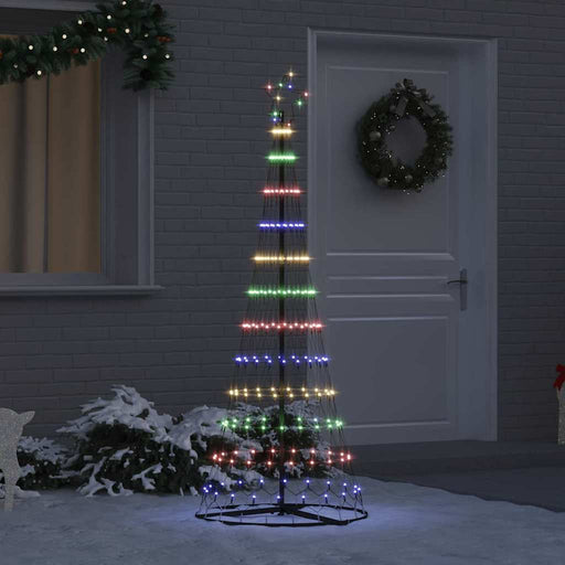 Brad de Crăciun LED cu 230 LED Multicolour 184.5 cm Metal - WALTI WALTI