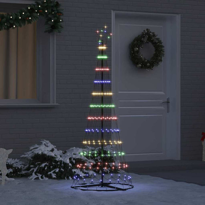 Brad de Crăciun LED cu 230 LED Multicolour 184.5 cm Metal - WALTI WALTI