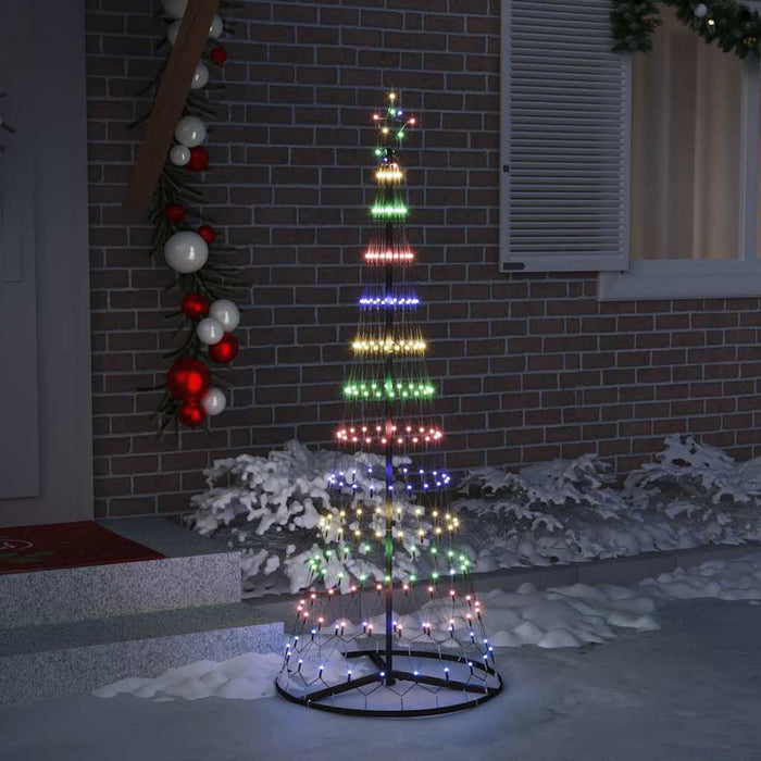 Brad de Crăciun LED cu 230 LED Multicolour 184.5 cm Metal - WALTI WALTI