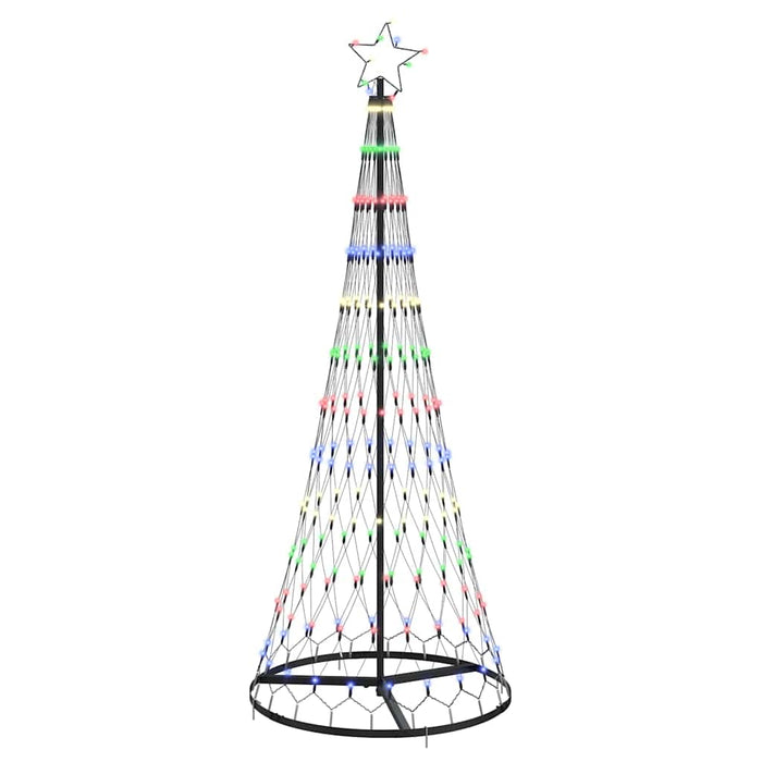 Brad de Crăciun LED cu 230 LED Multicolour 184.5 cm Metal - WALTI WALTI