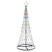 Brad de Crăciun LED cu 230 LED Multicolour 184.5 cm Metal - WALTI WALTI