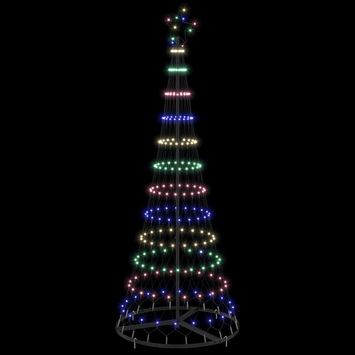 Brad de Crăciun LED cu 230 LED Multicolour 184.5 cm Metal - WALTI WALTI