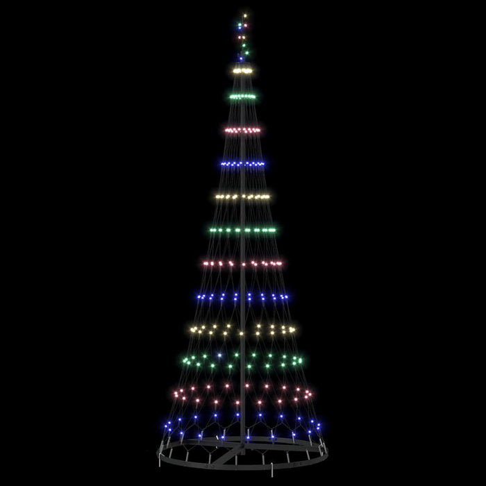 Brad de Crăciun LED cu 230 LED Multicolour 184.5 cm Metal - WALTI WALTI