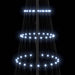 Brad de Crăciun LED cu 295 LED cu suport Alb rece 250 cm Metal - WALTI WALTI