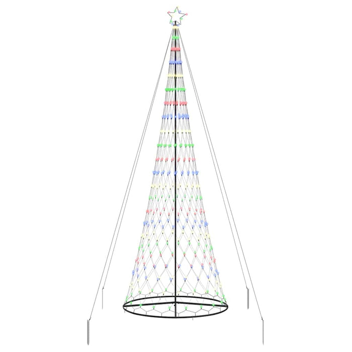 Brad de Crăciun LED cu 455 LED Multicolour 399 cm Metal - WALTI WALTI