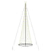 Brad de Crăciun LED cu 555 LED cu suport Alb cald 500 cm Metal - WALTI WALTI