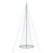 Brad de Crăciun LED cu 555 LED cu suport Alb rece 500 cm Metal - WALTI WALTI