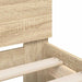 Cadru de pat cu led Sonoma 137 x 190 cm Lemn compozit - WALTI WALTI