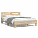 Cadru de pat cu led Sonoma 137 x 190 cm Lemn compozit - WALTI WALTI