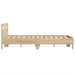 Cadru de pat cu led Sonoma 137 x 190 cm Lemn compozit - WALTI WALTI
