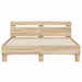 Cadru de pat cu led Sonoma 152 x 203 cm Lemn compozit - WALTI WALTI