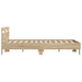 Cadru de pat cu led Sonoma 152 x 203 cm Lemn compozit - WALTI WALTI