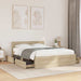 Cadru de pat cu sertar 2 pcs Sonoma 137 x 188 cm Lemn compozit - WALTI WALTI