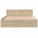 Cadru de pat cu sertar 2 pcs Sonoma 153 x 203 cm Lemn compozit - WALTI WALTI