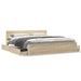 Cadru de pat cu sertar 2 pcs Sonoma 193 x 203 cm Lemn compozit - WALTI WALTI