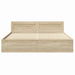 Cadru de pat cu sertar 2 pcs Sonoma 193 x 203 cm Lemn compozit - WALTI WALTI
