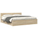 Cadru de pat cu sertar 2 pcs Sonoma 193 x 203 cm Lemn compozit - WALTI WALTI