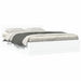 Cadru de pat cu headboard 2 pcs Alb 150 x 200 cm Lemn compozit - WALTI WALTI