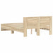 Cadru de pat cu headboard Sonoma 137 x 190 cm Lemn compozit - WALTI WALTI