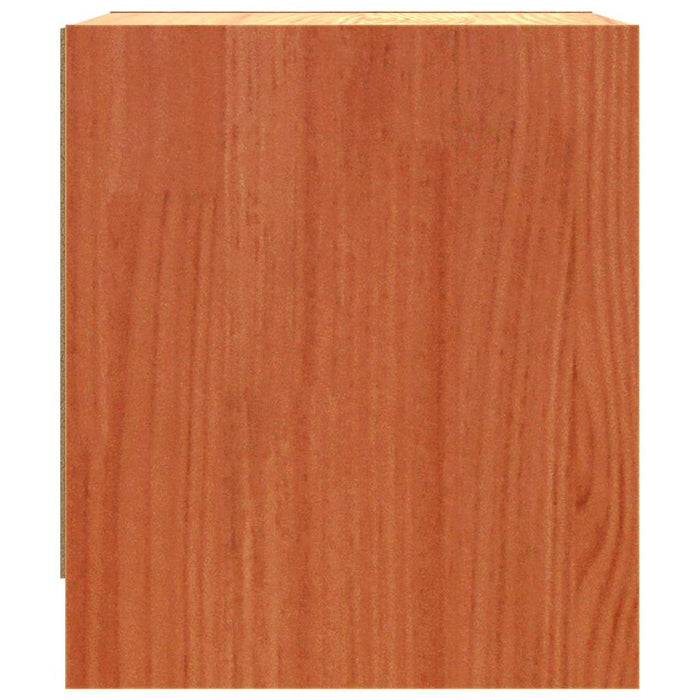 Mese de noptieră 2 pcs Maroniu cerat 40 x 30.5 x 35.5 cm - WALTI WALTI