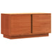 Cabinet TV Maroniu cerat 80 x 35 x 40,5 cm Lemn de pin masiv - WALTI WALTI