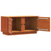 Cabinet TV Maroniu cerat 80 x 35 x 40,5 cm Lemn de pin masiv - WALTI WALTI