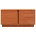 Cabinet TV Maroniu cerat 80 x 35 x 40,5 cm Lemn de pin masiv - WALTI WALTI