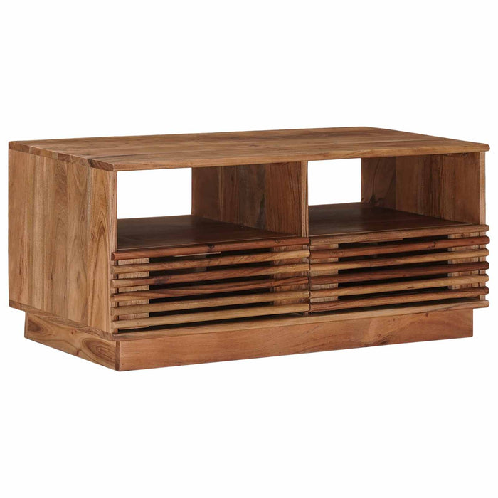 Masă de cafea cu sertar natural 85 x 45,5 x 40 cm - WALTI WALTI