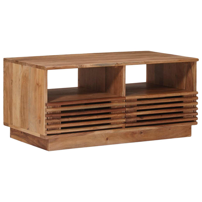 Masă de cafea cu sertar natural 85 x 45,5 x 40 cm - WALTI WALTI