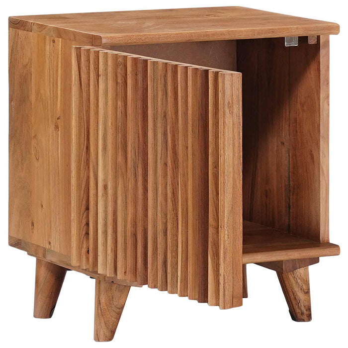 Noptieră handmade natural 40 x 30 x 45 cm Lemn Solid de Acacia - WALTI WALTI