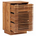 Noptieră handmade natural 40 x 30 x 60 cm Lemn Solid de Acacia - WALTI WALTI