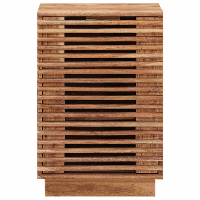 Noptieră handmade natural 40 x 30 x 60 cm Lemn Solid de Acacia - WALTI WALTI