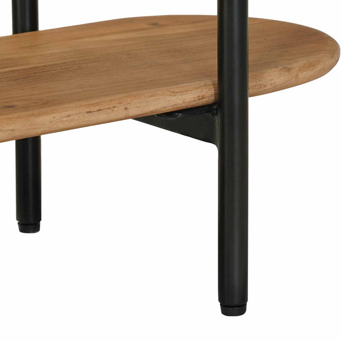 Masă de final hand made Culoare exactă: Maro Teak WALTI